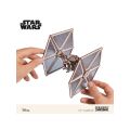 Ugears 3D dřevěná mechanická skládačka Star Wars Stíhačka TIE